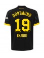 Moški Nogometna dresi replika Borussia Dortmund Julian Brandt #19 Gostujoči 2023-24 Kratek rokav